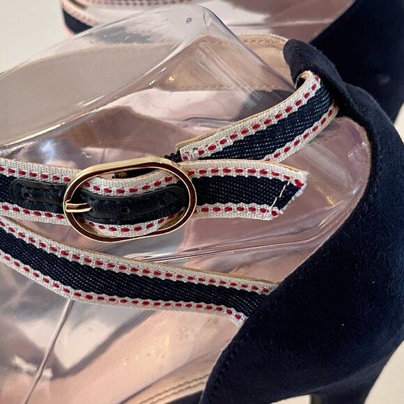 Kelly & Katie Faux Suede Open Toe Strappy High Heel Sandals ~ Women's Size 8.5M - Picture 8 of 14